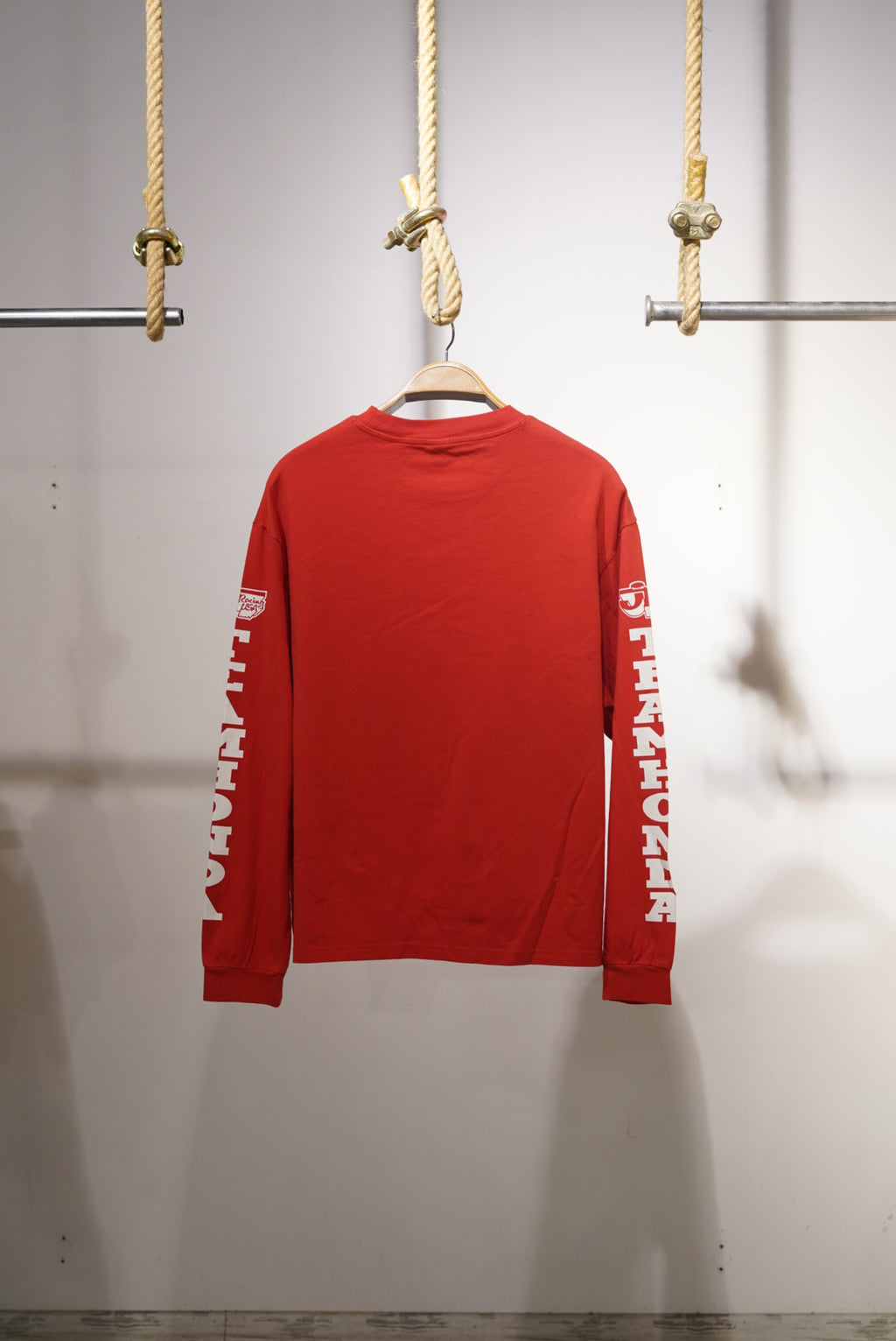 Honda Baskılı Red Uzun Kol T-shirt